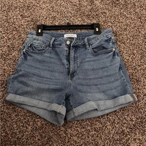 Judy Blue Women's Classic Blue Jean Shorts
